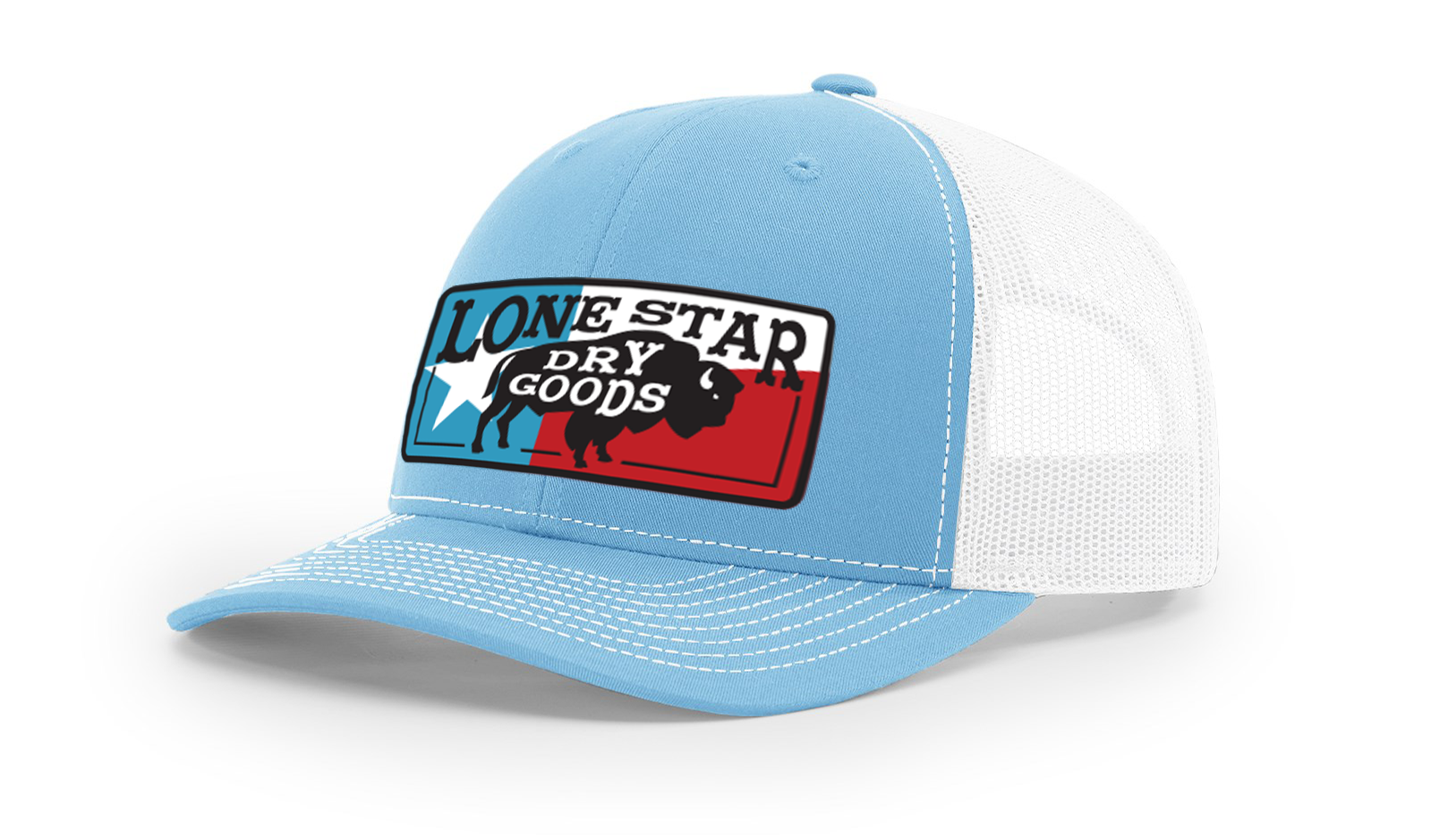 Texas Flag Buffalo - Patch Hat